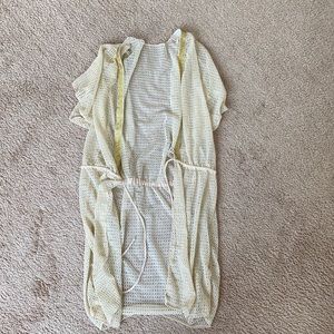 Beach cover up cardigan